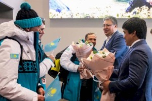 Казахстанские паралимпийцы вернулись из Пекина