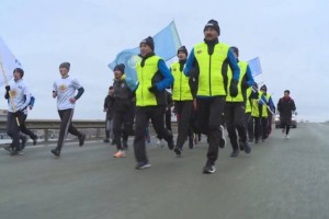 Супермарафон в честь 30-летия независимости РК завершился в Уральске