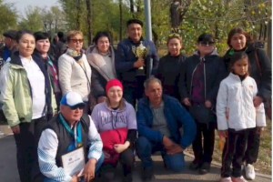 В Алматы в парке Желтоксан было высажено 200 деревьев