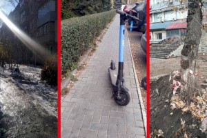 
                    Дежурный по городу. Самокатчики достали!
                
