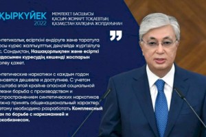 
                    Необходимо разработать Комплексный план по борьбе с наркоманией и наркобизнесом – Касым-Жомарт Токаев
                