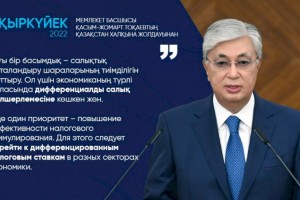 
                    Касым-Жомарт Токаев: Еще один приоритет – повышение эффективности налогового стимулирования
                