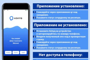 
                    Как использовать приложение Ashyq
                