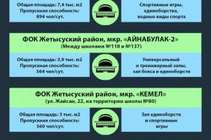 
                    В Алматы за счёт городского бюджета в этом году построят 6 физкультурно-оздоровительных комплексов
                