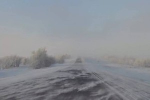 Из-за непогоды закрыт участок дороги Алматы — Усть-Каменогорск