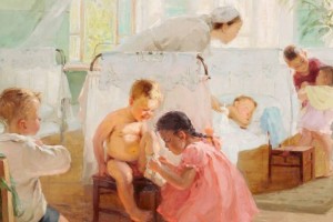 В Государственном музее искусств имени А. Кастеева представлены работы, посвященные детям