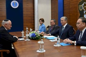Президент РК принял руководителя крупнейшей американской еврейской организации