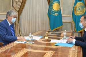 
                    Касым-Жомарт Токаев принял заместителя Премьер-министра Ералы Тугжанова
                