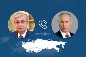 
                    Токаев и Путин обсудили текущее состояние сотрудничества между двумя странами
                