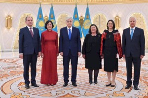 
                    Касым-Жомарт Токаев принял верительные грамоты у послов ряда государств
                