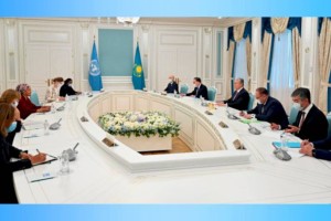 
                    Касым-Жомарт Токаев принял первого заместителя Генерального секретаря ООН
                