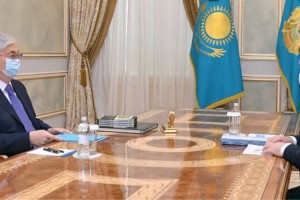 
                    Глава государства принял президента Тюркской академии Дархана Кыдырали
                