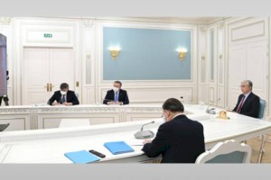 
                    Президент Казахстана принял главу МИД Турции
                