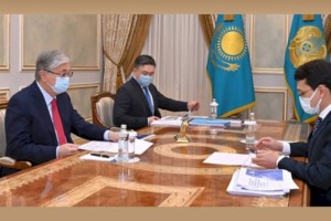 
                    Касым-Жомарт Токаев заслушал отчет Багдата Мусина
                