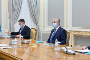 
                    Глава государства принял председателя правления Евразийского банка развития
                