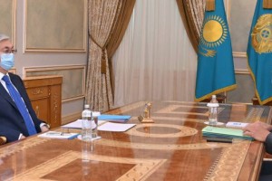 
                    Президент Касым-Жомарт Токаев принял председателя Нацбанка Ерболата Досаева
                