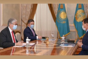 Президента проинформировали о показателях группы компаний АО «КазТрансГаз»
