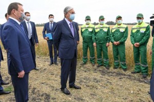 Президент Казахстана выразил озабоченность снижением экспорта муки