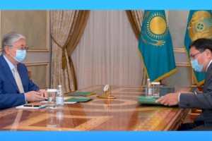 Токаев принял председателя Национального банка Ерболата Досаева