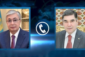 Президенты Казахстана и Туркменистана переговорили по телефону