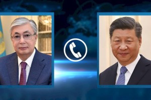 Касым-Жомарт Токаев поговорил по телефону с Си Цзиньпином