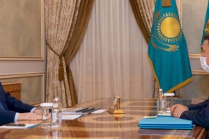 Президент принял председателя Агентства по противодействию коррупции Марата Ахметжанова