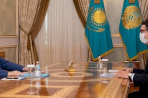 Президент Казахстана принял главу «Самрук-Казына» Алмасадама Саткалиева