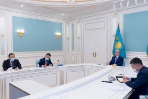 Токаев провел переговоры с Президентом Швейцарии Ги Пармеланом