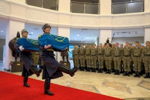 
                    Останки двух погибших в годы ВОВ казахстанских воинов доставили на родину
                