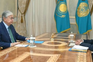 
                    Президент РК принял Жабала Ергалиева
                