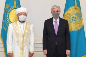 Касым-Жомарт Токаев принял Верховного муфтия Казахстана