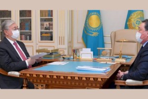 Аскар Мамин доложил Президенту об эпидемиологической ситуации в стране