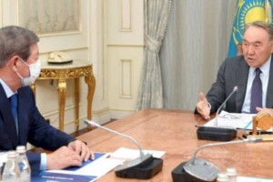 Елбасы поблагодарил Ахметжана Есимова за работу на посту главы «Самрук-Қазына»