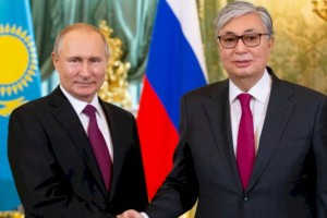Владимир Путин поздравил Касым-Жомарта Токаева