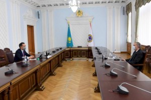Сагинтаев провел встречу с послом Италии