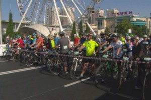 
                    Велогонка Tour оf Almaty 2022 собрала порядка тысячи участников
                