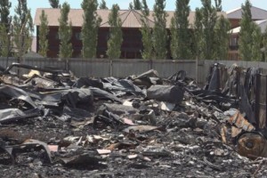 
                    Владельцы сгоревших баз отдыха на Алаколе подсчитывают убытки
                