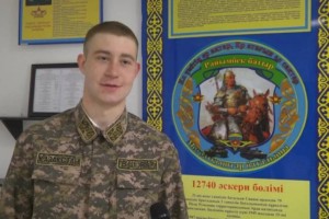 Чемпион мира по гиревому спорту проходит срочную службу в Сарыозекском гарнизоне
