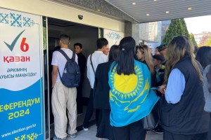 Казахстанцы в Анкаре активно участвуют в референдуме по АЭС