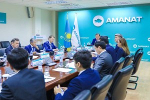 «AMANAT»: На заседании Республиканского совета по региональному развитию обсудили важность АЭС