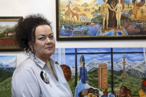 Алматинка Инесса Иоктон стала художницей после того, как ей приснился Поль Сезанн