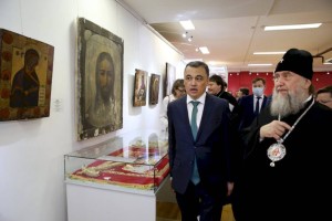 Светлые лики: в ГМИ им. А. Кастеева открылась выставка произведений древнерусского искусства