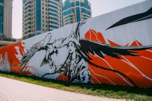 
                    Воплощение мечты: весенний Алматы украсила новая галерея стрит-арта
                