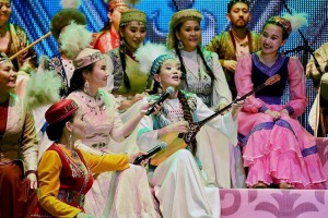 
                    В театре «Алатау» прошел вечер развлекательной песни «Алтыбакан ойын-сауық».
                