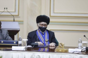 
                    Сабита Оразбаева наградили орденом «Барыс» I степени
                