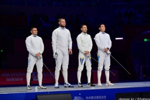 Сборная Казахстана по фехтованию завоевала бронзу кубка мира
