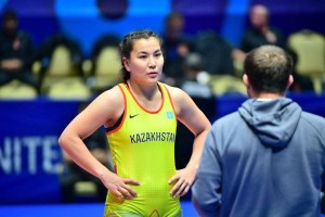 
                    Две медали завоевала в Турции команда Казахстана по женской борьбе
                
