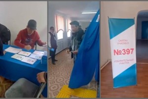 
                    В затопленных селах Актюбинской области тоже голосуют на выборах
                