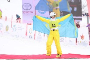 
                    Жанбота Алдабергенова завоевала бронзу этапа Кубка мира по фристайл-акробатике
                