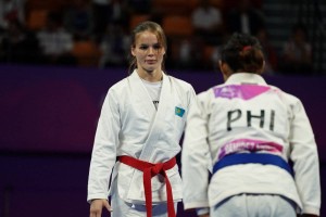 
                    Джиу-джитсу: на Азиатских играх в Ханчжоу казахстанка стала второй
                